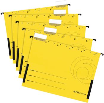 Herlitz UniReg Easy orga A4 gelb 5 St&uuml;ck (5874771)