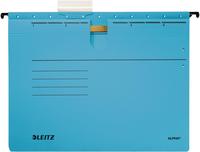 LEITZ 19843035, LEITZ 5 H&auml;ngehefter ALPHA 1984 Karton blau 1 x kaufm&auml;nnische