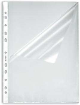Herlitz Prospekth&uuml;llen A4 0,06 mm oben und seitlich offen 10 St&uuml;ck (5844006)