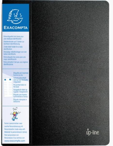 Exacompta Sichtbuch A4 schwarz 40 Hüllen (88401E)