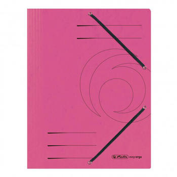 Herlitz Einschlagmappe mit Gummizug DIN A4 fuchsia (11199510)