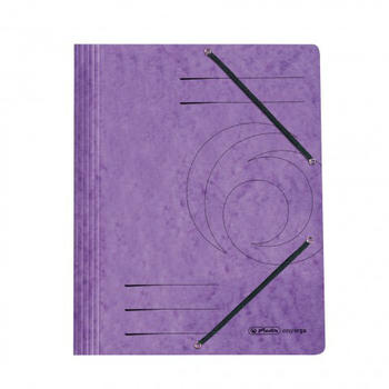 Herlitz Einschlagmappe mit Gummizug DIN A4 violett (11199536)