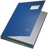 Leitz Unterschriftenmappe DIN A4 10 Fächer blau (57010035)
