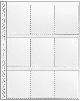 VELOFLEX Sammelh&uuml;lle DIN A4 9 Taschen glasklar 100 St&uuml;ck (5349000_100)