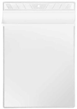 VELOFLEX Sichttasche DIN A5 glasklar 100 Stück transparent (3305000_100)