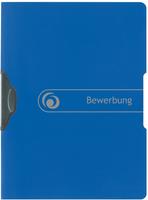 Herlitz Bewerbungsmappe Express-Clip A4 PP blau