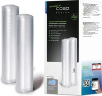 CASO 6 Sterne Folienrollen 30 x 600 cm Folienbeutel mit Rippenstruktur