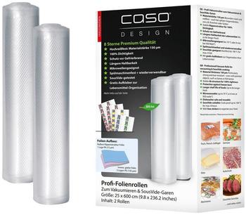 Caso Profi-Folienrolle 25x 600 cm 2Stk
