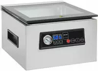METRO Professional Kammervakuumierer GVS1200, Edelstahl / Glas, 37.2 x 44.3 x 24.9