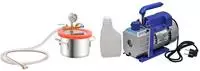 Vidaxl Vacuum Chamber With Single-stage Pump 3,7 L (141651+152091)