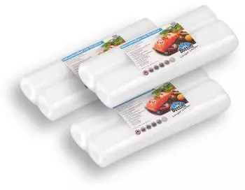 Bottini 6 x Vakuumrolle 30 x 600 cm für Lebensmittel geeignet für alle Vakuumierer (R3006000-006)