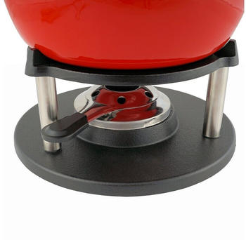 BBQ-Toro Gusseisen Fondue-Set für 6 Personen (2 l)