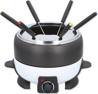 MODERNE HAUSFRAU Fondue-Set schwarz