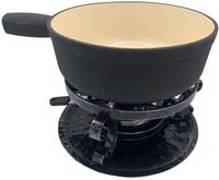 SWISSMAR Fondue "Lugano" Gusseisen, 9-teilig, inkl. 6 Fonduegabeln