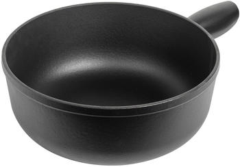 Kuhn Rikon Caquelon INDUKTION GUSSEISEN Schwarz 24cm
