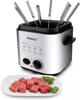 StebaMini-Fritteuse mit Fondue-Set DF 95
