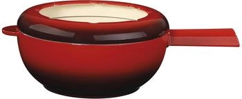 Spring Saas Fee Caquelon Gusseisen Fondue-Topf rot (28-9210-56-20)