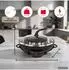 Unold Asia Fondue Hot Pot 2-in-1, 2,5l, Edelstahl (48745)