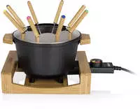 Princess 01.173025.01.001, Princess Pur Fondue 800W Schwarz
