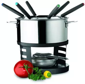 M&auml;ser Fondueset &raquo;Fondueset&laquo; 10, Silber