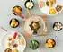 Domestic Fondueteller Porzellan 24 cm 4er-Set 925600