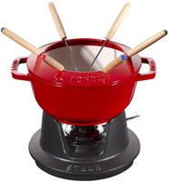 Staub 1005035, Staub La Fondue 18 cm kirschrot, Gusseisen