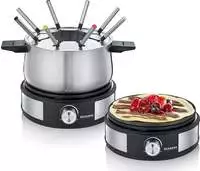 Severin Seve Fondue Crepes Kombi 2471 Ed/bk (2471)