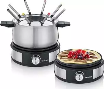 Severin Fondue-Crêpes-Kombination FO 2471