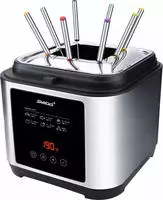 Steba 263600, Steba DF 150 F Fritteuse / Fondue-Set (263600) Silber