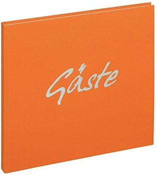 PAGNA Gästebuch Trend 24,5x24,5/180 orange