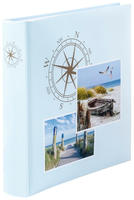 "hama 00003852 Jumbo-Album "Compass&ldquo;, 30x30 cm, 100 wei&szlig;e Seiten"