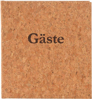 Goldbuch Gästebuch Korkin 22x25/176