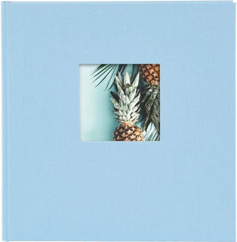 Goldbuch Fotoalbum Bella Vista 30x31/60 himmelblau (schwarze Seiten)