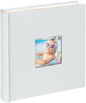 walther design FA-208-BL Fotoalbum Fun Baby, 30x30 cm, hellblau