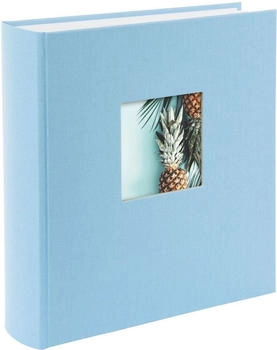 Goldbuch Fotoalbum Bella Vista Trend 30x31 100 weiße Seiten himmelblau