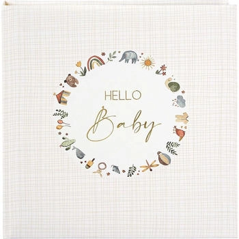 Goldbuch HELLO Baby 30x31 60+4 weiße/Vorspann-Seiten 15049