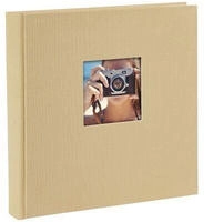 Goldbuch 24846, Goldbuch Bella Vista 25x25 cm beige, 60 wei&szlig;e Seiten, Buchalbum