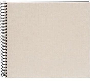 Goldbuch Spiralalbum Summertime Trend 2 35x30 40 schwarze Seiten beige