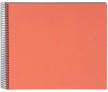 Goldbuch Spiralalbum Bella Vista ohne Fenster 35x30 40 schwarze Seiten lachs
