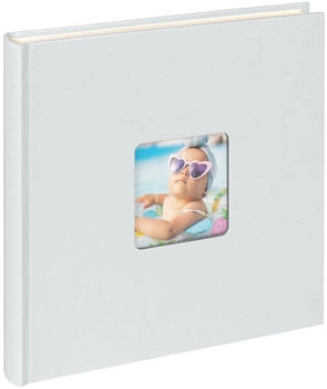 walther design FA-205-BL Fotoalbum Fun Baby, 26x25 cm, hellblau