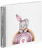 walther design SA-131 Spiralalbum, Fotoalbum, Hase Malin, 25x25 cm