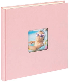walther design FA-205-BR Fotoalbum Fun Baby, 26x25 cm, rosa