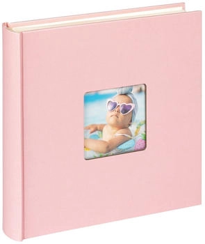 walther design FA-208-BR Fotoalbum Fun Baby, 30x30 cm, rosa