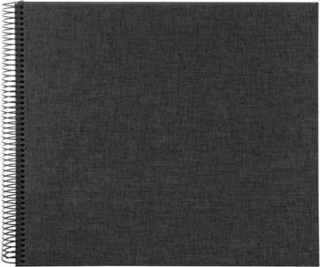 Goldbuch Spiralalbum Summertime anthrazit 35x30 cm 40 schwarze Seiten