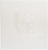 Goldbuch 08 118, Goldbuch Fotoalbum Hochzeit 08 118, White Love, 31x30cm, 60...