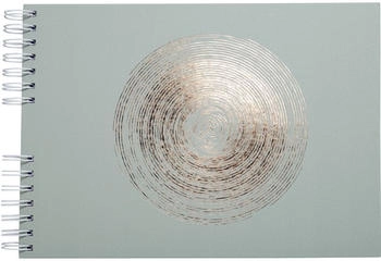 Exacompta 16165E Fotoalbum mit Spiralbindung ELLIPSE 32 x 22 cm grün