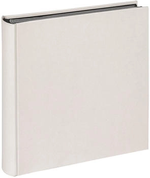walther design FA-308-W Fotoalbum Fun Wedding ohne Ausschnitt, 30x30 cm, chamois weiss