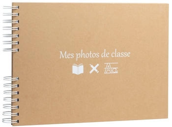 Exacompta 16029E Spiralalbum Klasse 32 x 22 cm Kraftpapier