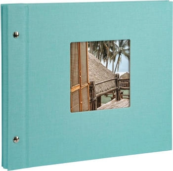 Goldbuch Bella Vista 30x25 40 weiße Seiten aqua