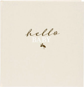 Goldbuch Linum 2.0 Hello Baby 30x31 60 Seiten beige